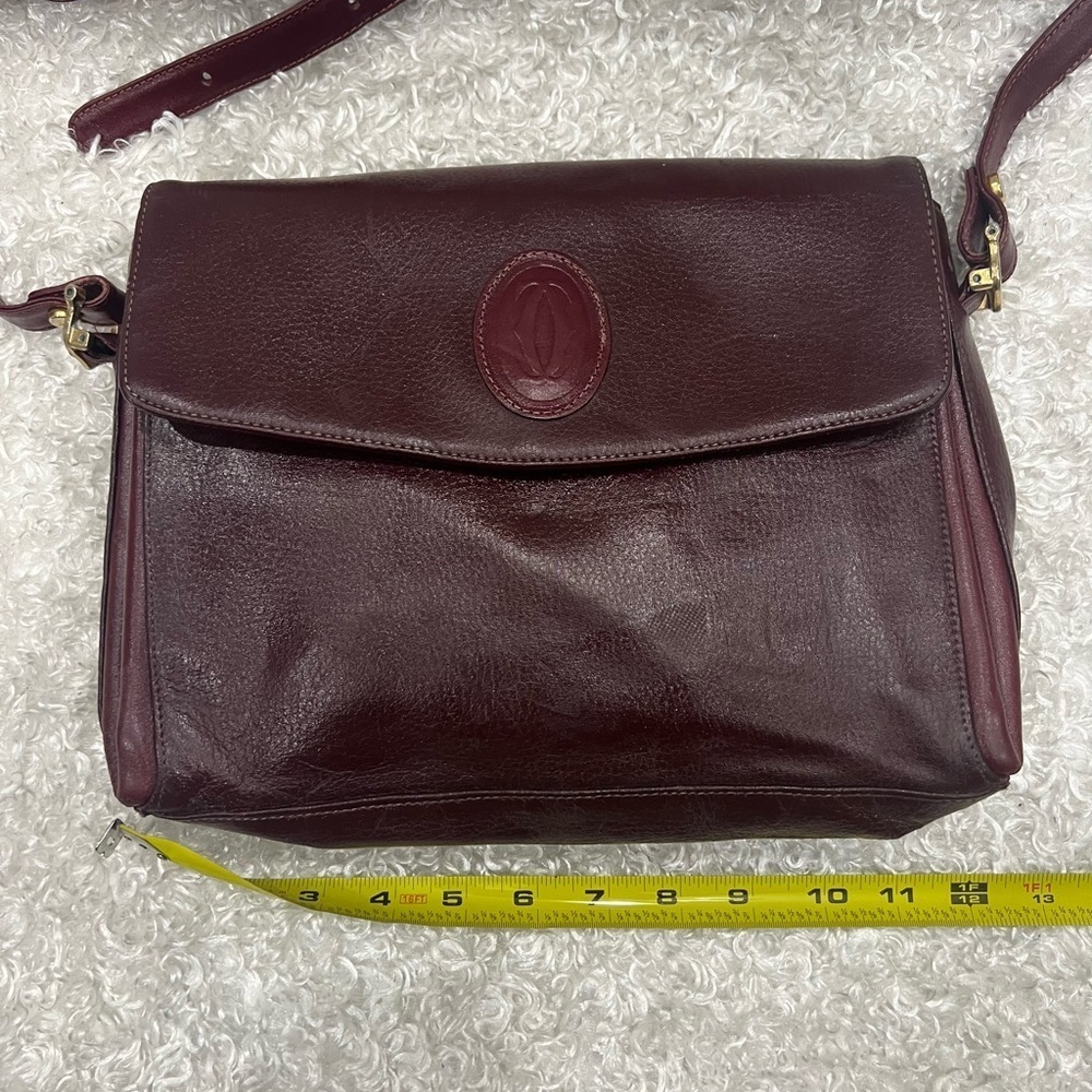 CARTIER Leather Shoulder Bag - Picture 5 of 11